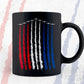 Red White Blue Air Force Flyover 4th Of July Vector T shirt Design in Ai Png Svg Files.