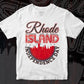 Rhode island Independence Day 4th Of July Vector T-shirt Design in Ai Svg Png Files