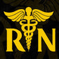 Rn Registered Nurse Cute Tie Dry For Nurses Editable T shirt Design In Ai Svg Print Files