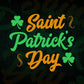 Saint Patrick's Day Editable Vector T-shirt Design in Ai Svg Png Files