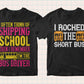 School Buss Driver 50 Editable T-shirt Designs Bundle Part 1