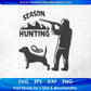 Season Hunting T shirt Design In Svg Png Cutting Printable Files