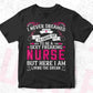 Sexy Nurse Nursing Funny Rn Graduation Gifts Editable T shirt Design In Ai Svg Files