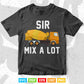 Sir Mix a Lot Funny Truck Driver Vector T shirt Design Svg Printable Files