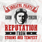 Skillful Pilots Gain Their Reputation From Storms Air Force Editable Vector T shirt Designs In Svg Png Printable Files