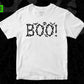 Spider Boo Halloween T shirt Design In Png Svg Cutting Printable Files