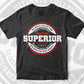 Sports Department Superior Game Gaming Life T shirt Design Png Svg Printable Files