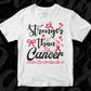 Stronger Than Cancer Awareness T shirt Design In Svg Png Cutting Printable Files