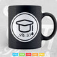 Stylish "ph.D" for Doctors Professors Svg Png Files.