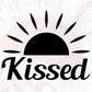 Sun Kissed Summer T shirt Design In Svg Png Cutting Printable Files