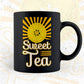 Sunset Sweet Tea Vector T-shirt Design in Ai Svg Png Files