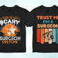Surgeon 25 Editable T-shirt Designs Bundle