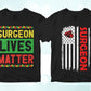 Surgeon 25 Editable T-shirt Designs Bundle