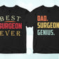 Surgeon 25 Editable T-shirt Designs Bundle