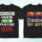 Surgeon 25 Editable T-shirt Designs Bundle