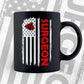 Surgeon USA Flag Proud Professions Gift Editable Vector T-shirt Design in Ai Svg Files