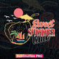Sweet Summertime Sunset Beach Summer T shirt Design Png Sublimation Printable Files