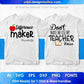 Teacher 50 Editable T-shirt Designs Bundle Part 1