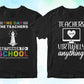 Teacher 50 Editable T-shirt Designs Bundle Part 3