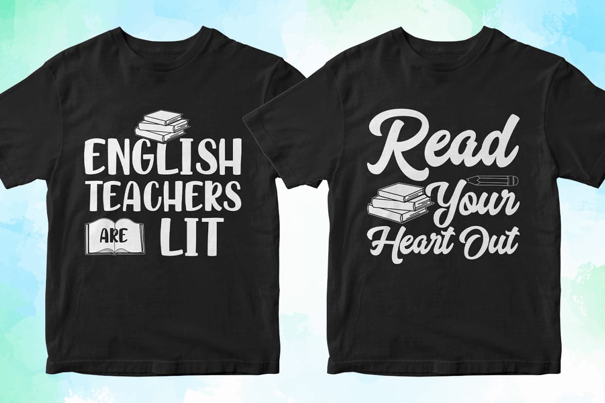 Teacher 50 Editable T-shirt Designs Bundle Part 3