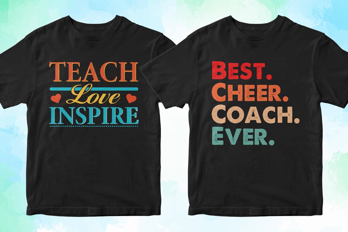 Teacher 50 Editable T-shirt Designs Bundle Part 3