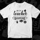 Teacher Essentials Teacher's Day Editable T shirt Design In Ai Svg Png Cutting Printable Files