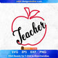Teacher Teacher's Day Editable T shirt Design In Ai Svg Png Cutting Printable Files