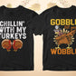 Thanksgiving 50 Editable T-shirt Designs Bundle Part 1