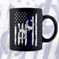The Blue USA Flag Police Lives Matter Editable Vector T shirt Design in Ai Png Svg Files.