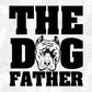 The Dog Father Animal Vector T shirt Design In Svg Png Cutting Printable Files