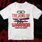 The King Of Warrior Air Force Editable Vector T shirt Designs In Svg Png Printable Files