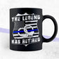 The Legend Has Retired Police Officer Retirement Gift Father's Day Editable Vector T shirt Design in Ai Png Svg Files.