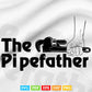 The Pipefather Pipefitter Pipe Fitter Plumber Plumbing Svg Png Cut Files.