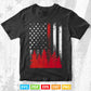Thin Red Line American Flag Wildland Firefighter Svg Digital Files.