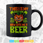 This Is My Costume Now Give Me A Beer Halloween Svg T shirt Design.