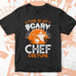 This Is My Scary Chef Costume Happy Halloween Editable Vector T-shirt Designs Png Svg Files
