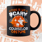 This Is My Scary Counselor Costume Happy Halloween Editable Vector T-shirt Designs Png Svg Files
