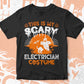 This Is My Scary Electrician Costume Happy Halloween Editable Vector T-shirt Designs Png Svg Files