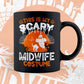 This Is My Scary Midwife Costume Happy Halloween Editable Vector T-shirt Designs Png Svg Files