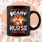 This Is My Scary Nurse Costume Happy Halloween Editable Vector T-shirt Designs Png Svg Files