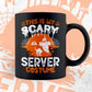 This Is My Scary Server Costume Happy Halloween Editable Vector T-shirt Designs Png Svg Files