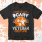 This Is My Scary Veteran Costume Happy Halloween Editable Vector T-shirt Designs Png Svg Files