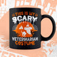 This Is My Scary Veterinarian Costume Happy Halloween Editable Vector T-shirt Designs Png Svg Files
