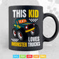 This Kid Loves Monster Trucks In Svg Png Files.