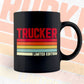Trucker Limited Edition Editable Vector T-shirt Designs Png Svg Files