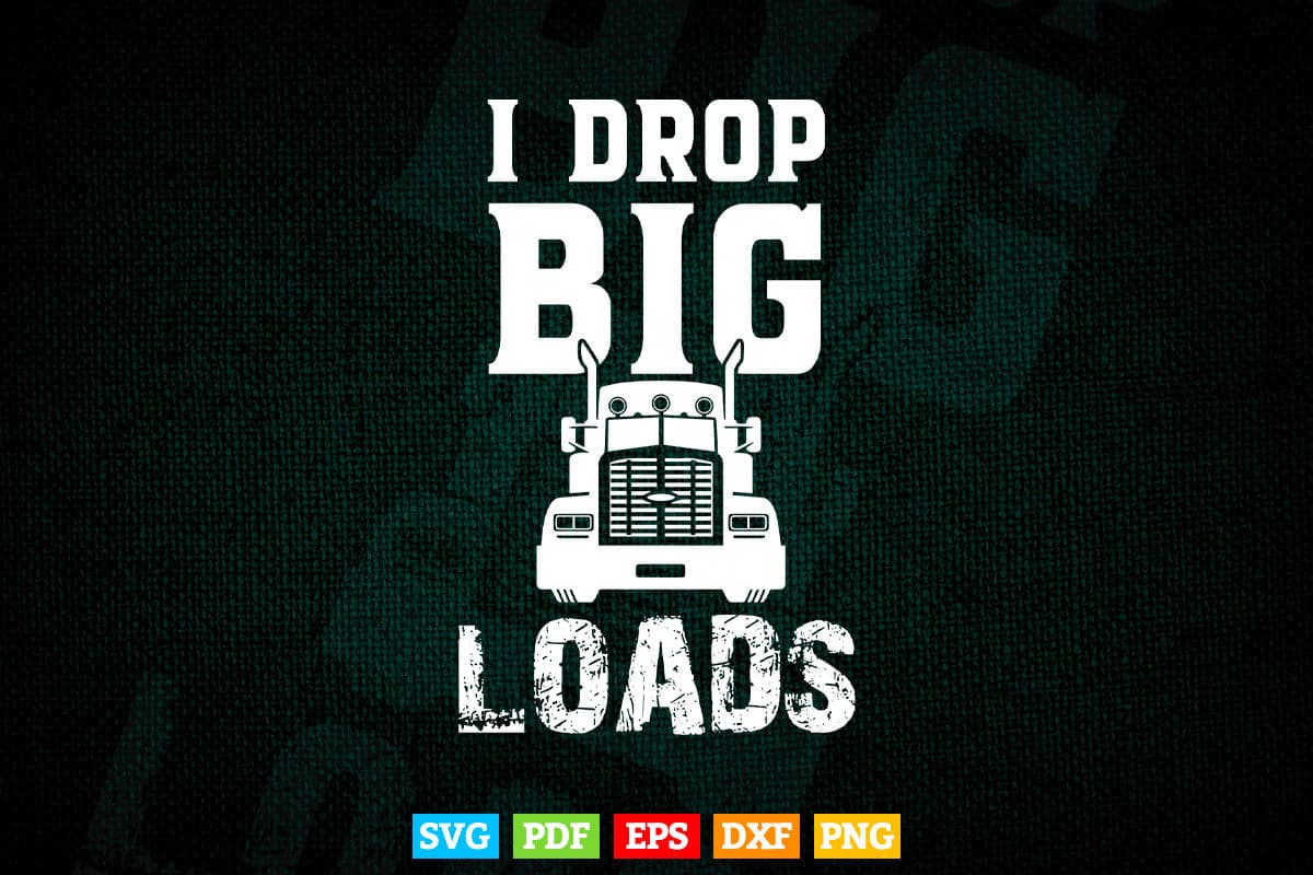 Trucker Trucks Drivers Vintage Vector T shirt Design Svg Png Files