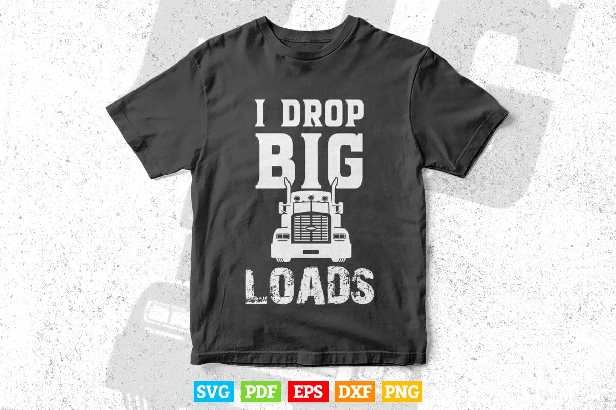 Trucker Trucks Drivers Vintage Vector T shirt Design Svg Png Files