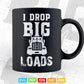 Trucker Trucks Drivers Vintage Vector T shirt Design Svg Png Files