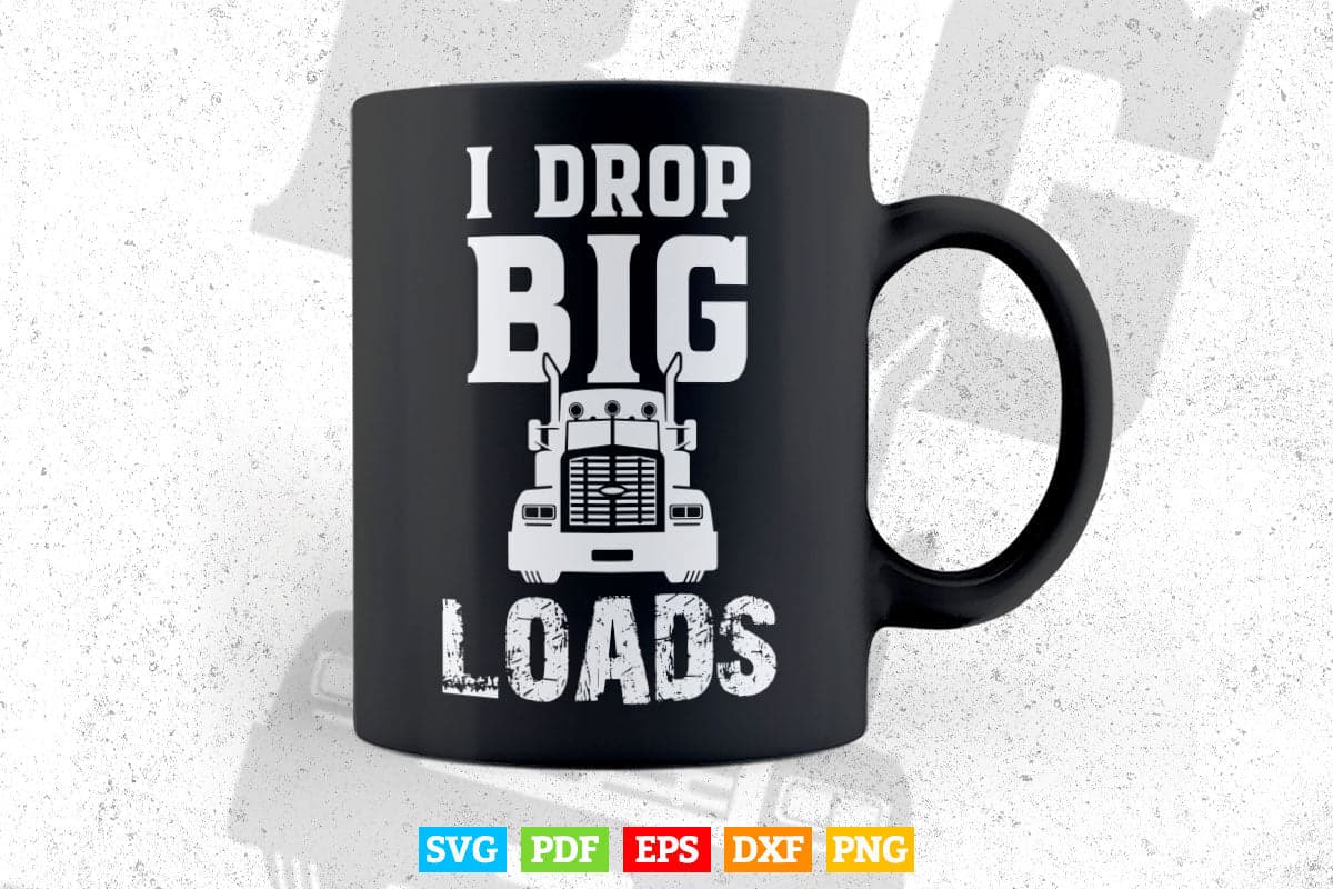 Trucker Trucks Drivers Vintage Vector T shirt Design Svg Png Files