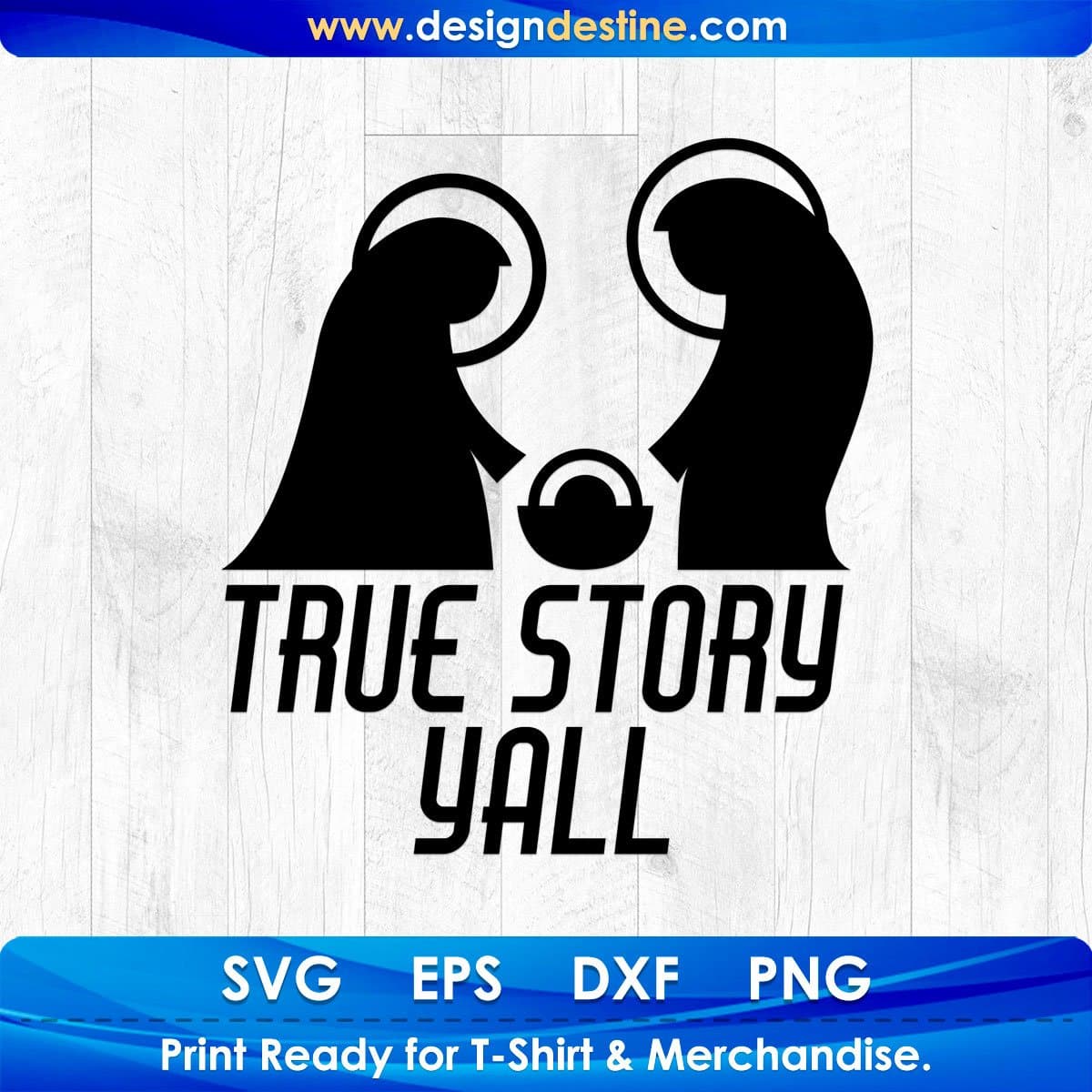 True Story Yall Quotes T shirt Design In Png Svg Cutting Printable Files